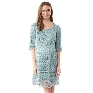 Beautiful lace maternity dress